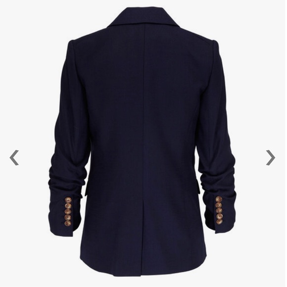 Veronica Beard Navy Battista Blazer - Picture 3 of 6